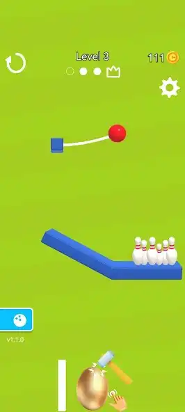 Play Rope Bowing Puzzle as an online game Rope Bowing Puzzle with UptoPlay