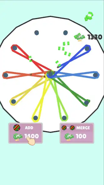Play Rope Color as an online game Rope Color with UptoPlay