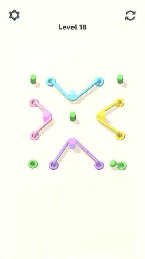 Play Rope Connect as an online game Rope Connect with UptoPlay