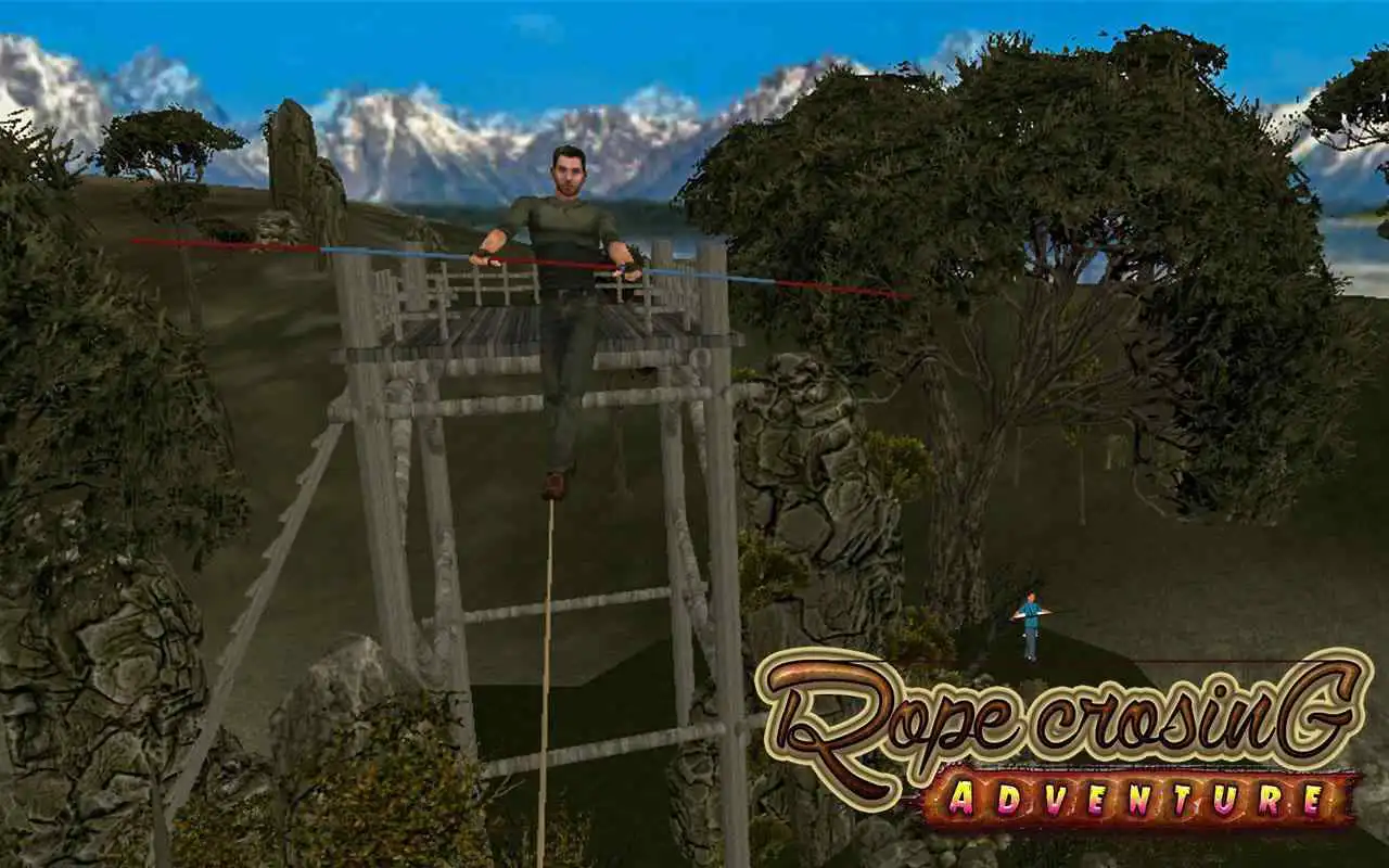 Play Rope Crossing Adventure VR