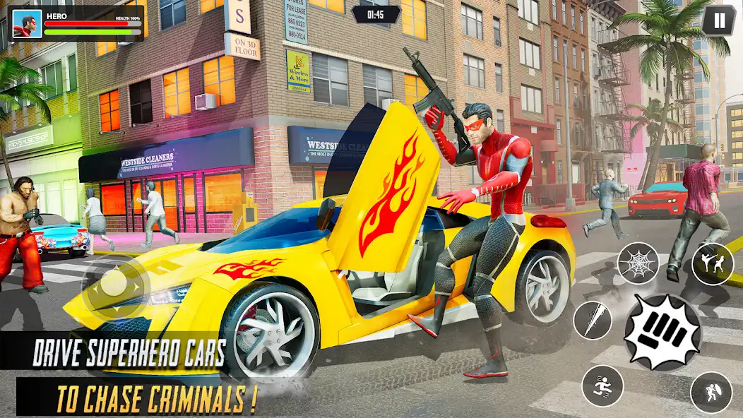 Play Rope Hero Crime Simulator Game as an online game online Rope Hero Crime Simulator Game with UptoPlay Play Rope Hero Crime Simulator Game as an online game Rope Hero Crime Simulator Game with UptoPlay