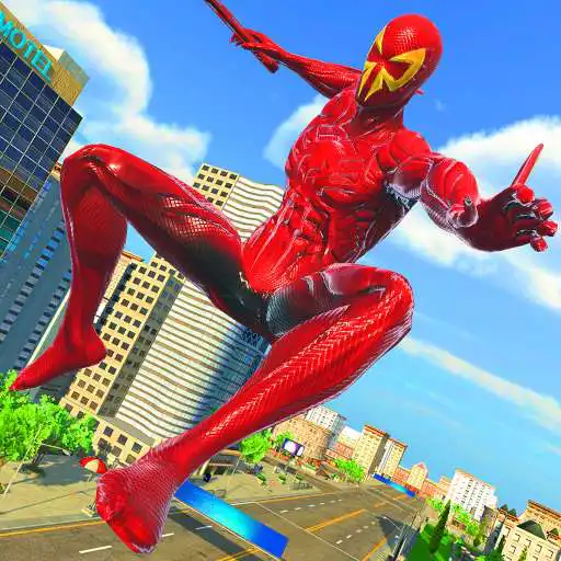 Play Rope Hero Gangster Crime - Spider Crime Voice City APK