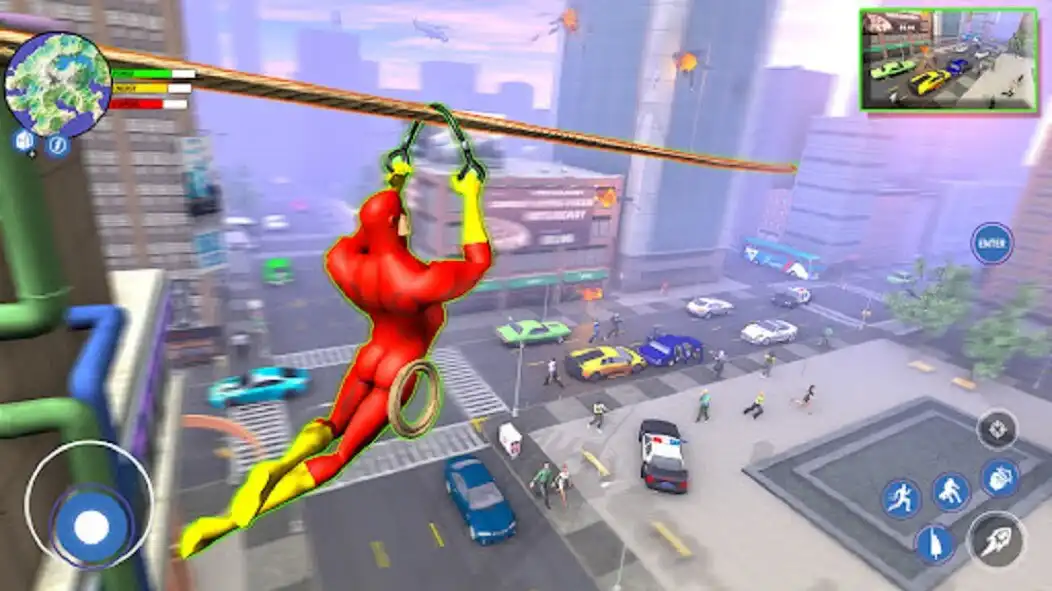 Play Rope Hero Mega Superhero Games  and enjoy Rope Hero Mega Superhero Games with UptoPlay