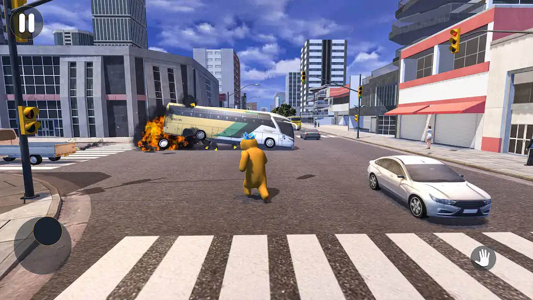 Play Rope Hero: Miami Streets as an online game Rope Hero: Miami Streets with UptoPlay