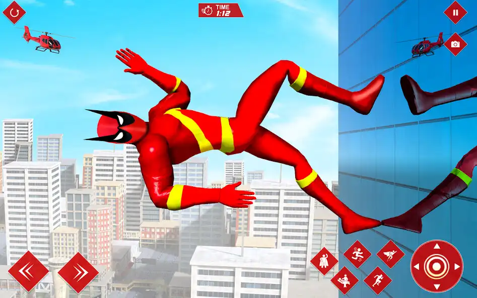 Play Ropehero Spider Superhero Game  and enjoy Ropehero Spider Superhero Game with UptoPlay