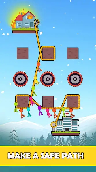 Play Rope Puzzle as an online game Rope Puzzle with UptoPlay
