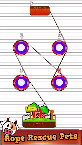 Play Rope Rescue Pets-Zipline Unique Games  and enjoy Rope Rescue Pets-Zipline Unique Games with UptoPlay