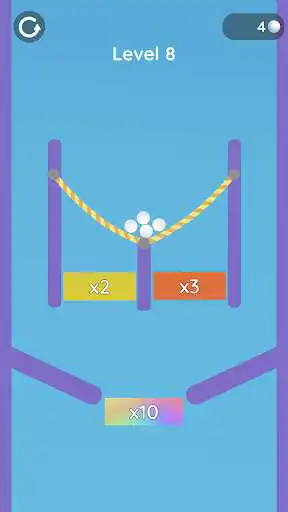 Play Ropes N Balls as an online game Ropes N Balls with UptoPlay