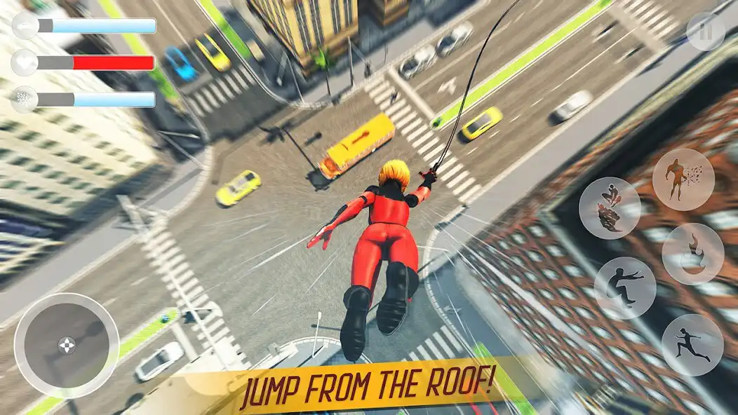 Play Rope Superhero - Rescue Games  and enjoy Rope Superhero - Rescue Games with UptoPlay