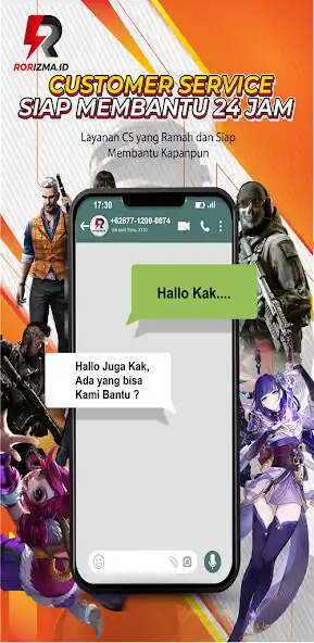 Play RORIZMA ID - Agen TopUp Murah  and enjoy RORIZMA ID - Agen TopUp Murah with UptoPlay