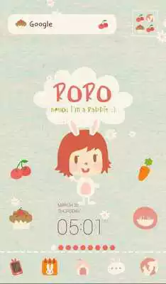 Play roro im rabbit dodol theme