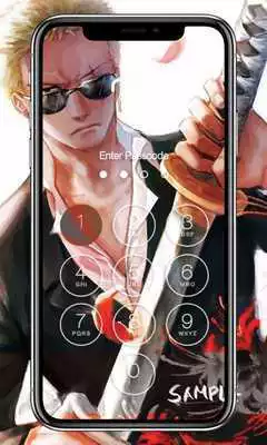 Play Roronoa Zoro HD Lock Screen