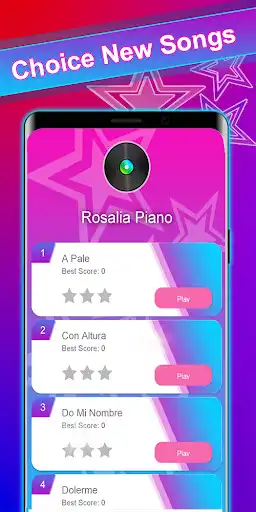 Play Rosalia Piano Tiles as an online game Rosalia Piano Tiles with UptoPlay