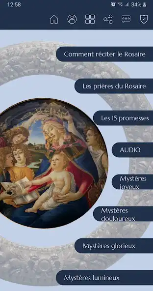 Play Rosarie Classique AUDIO  and enjoy Rosarie Classique AUDIO with UptoPlay
