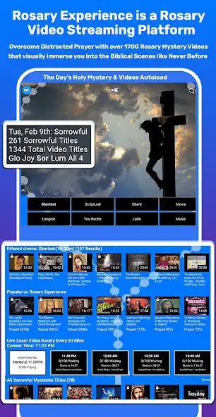 Play Rosary Experience: Video Mysteries Take You There  and enjoy Rosary Experience: Video Mysteries Take You There with UptoPlay
