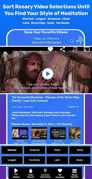 Play Rosary Experience: Video Mysteries Take You There as an online game Rosary Experience: Video Mysteries Take You There with UptoPlay