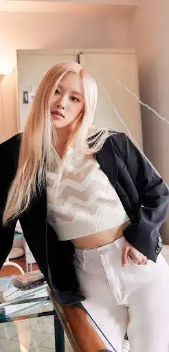 Play Rose Black pink Kpop Wallpaper as an online game Rose Black pink Kpop Wallpaper with UptoPlay