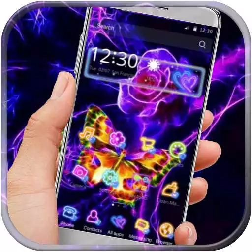 Free play online Rose butterfly purple APK Free play online Rose butterfly purple APK
