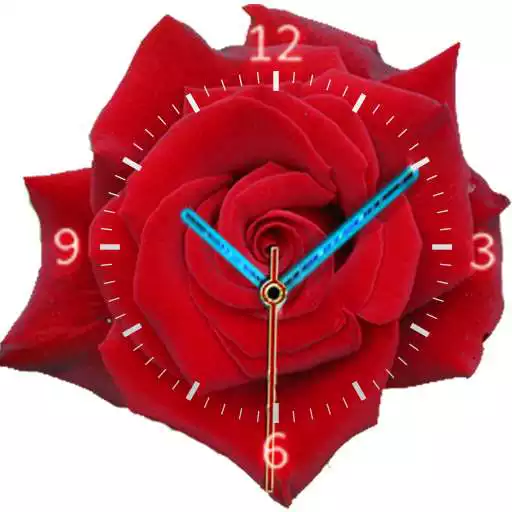 Play Rose Clock LIve Wallpaper APK Play Rose Clock LIve Wallpaper APK