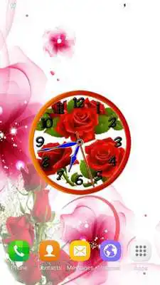 Play Rose Clock Live Wallpaper Play Rose Clock Live Wallpaper