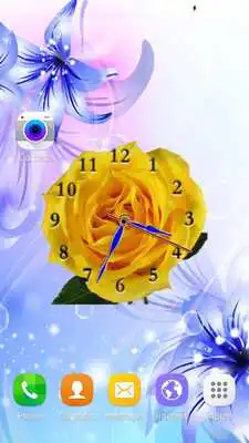 Play Rose Clock Live Wallpaper Play Rose Clock Live Wallpaper