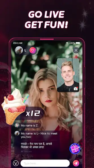 Play RoseClub - Live video chat as an online game RoseClub - Live video chat with UptoPlay