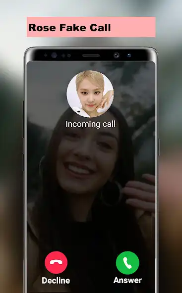 Play Rose Fake Call  and enjoy Rose Fake Call with UptoPlay