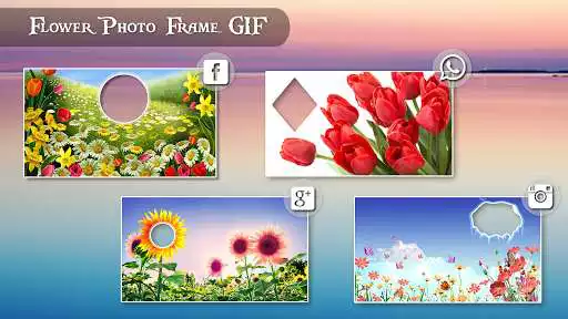 Play Rose Flower GIF Photo Frame Editor as an online game Rose Flower GIF Photo Frame Editor with UptoPlay