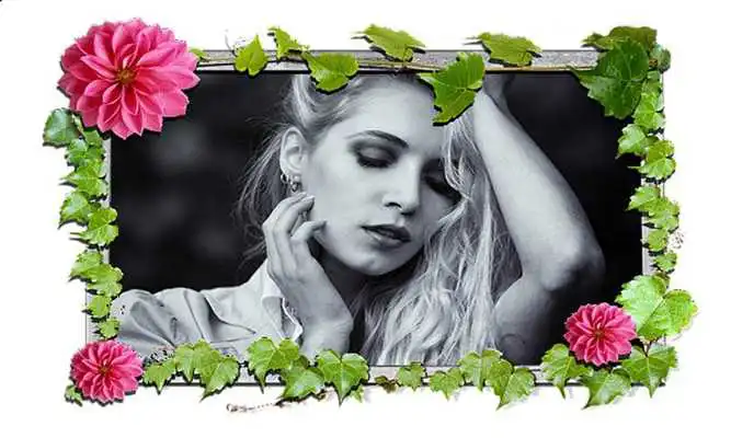 Play Rose Flower Photo Frames Maker