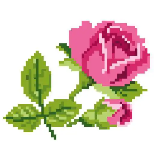 Play Rose Flowers Pixel Art - Paint By Number APK Play Rose Flowers Pixel Art - Paint By Number APK