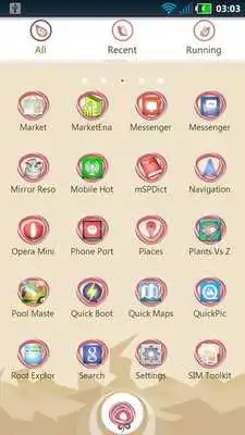 Play Rose FREE GO Launcher EX Theme