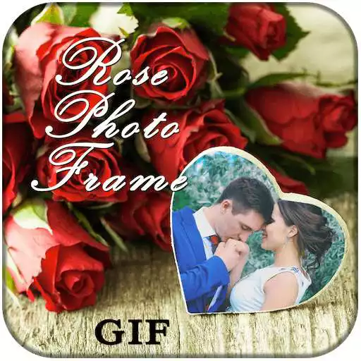 Play Rose GIF Photo Frame Editor APK