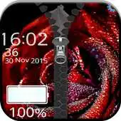 Free play online Rose Glitter zip Screen Lock APK Free play online Rose Glitter zip Screen Lock APK