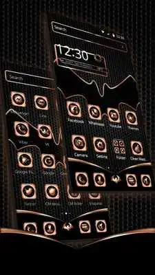 Play Rose Gold Black Bat Theme
