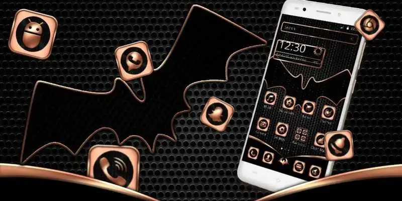 Play Rose Gold Black Bat Theme