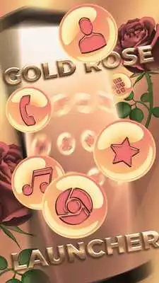 Play Rose Gold Launcher