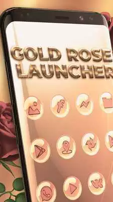 Play Rose Gold Launcher