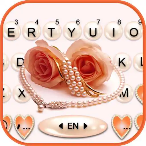Play Rose Gold Pearls Theme APK