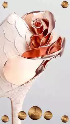 Play Rose Gold Wallpaper Themes as an online game Rose Gold Wallpaper Themes with UptoPlay