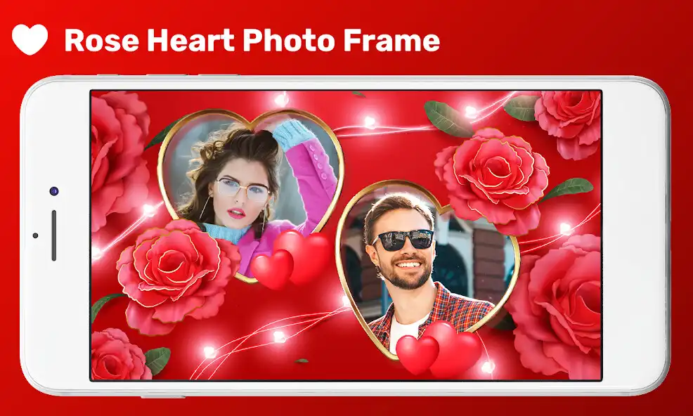 Play Rose Heart Photo Frames  and enjoy Rose Heart Photo Frames with UptoPlay