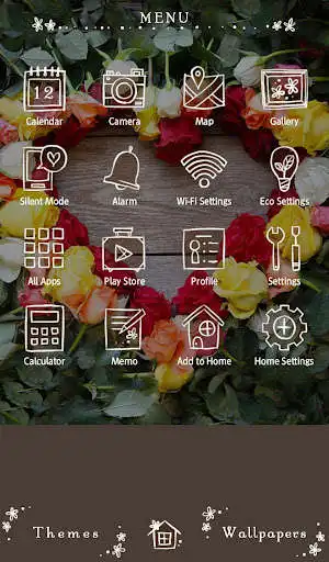 Play Rose Heart Theme +HOME as an online game Rose Heart Theme +HOME with UptoPlay