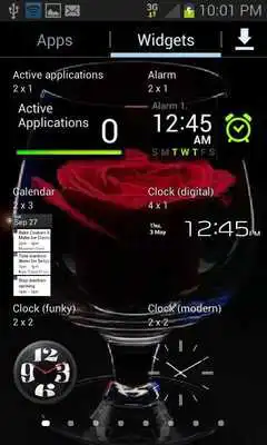 Play Rose In Glass LWP