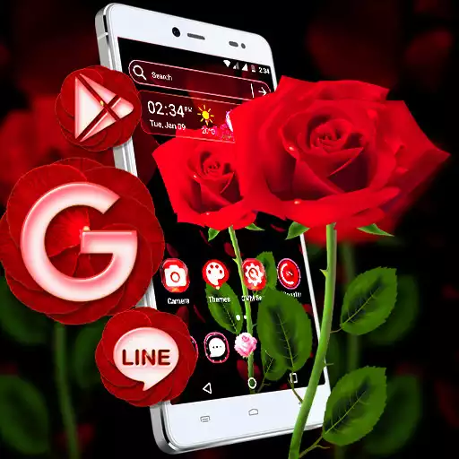 Free play online Rose Launcher Theme APK Free play online Rose Launcher Theme APK
