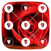 Free play online Rose Pattern Lock Screen APK