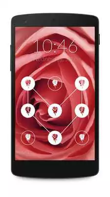 Play Rose Pattern Lock Screen