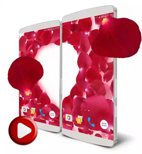 Play Rose Petals 3D Live Wallpaper  and enjoy Rose Petals 3D Live Wallpaper with UptoPlay
