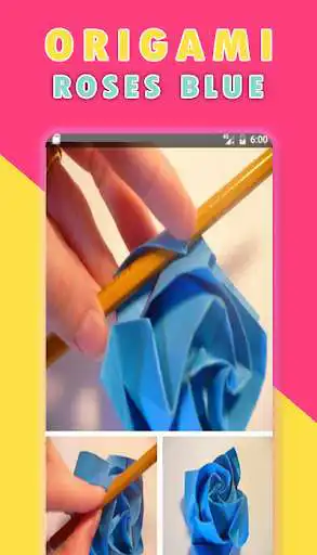 Play Roses Blue Origami Complete Step by Step  and enjoy Roses Blue Origami Complete Step by Step with UptoPlay