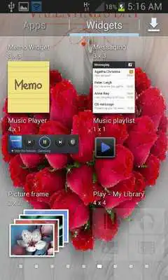 Play Roses Hearts Live Wallpaper Play Roses Hearts Live Wallpaper