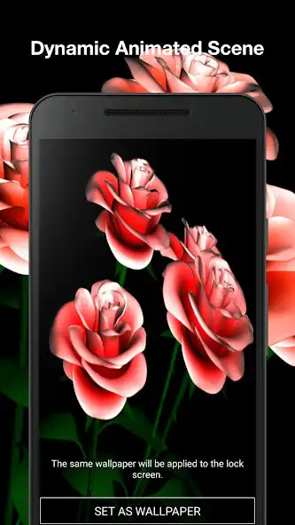 Play Roses Live Wallpaper Pro as an online game Roses Live Wallpaper Pro with UptoPlay
