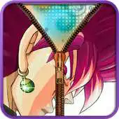 Free play online Rose SSJ Goku Zip Screen Lock APK
